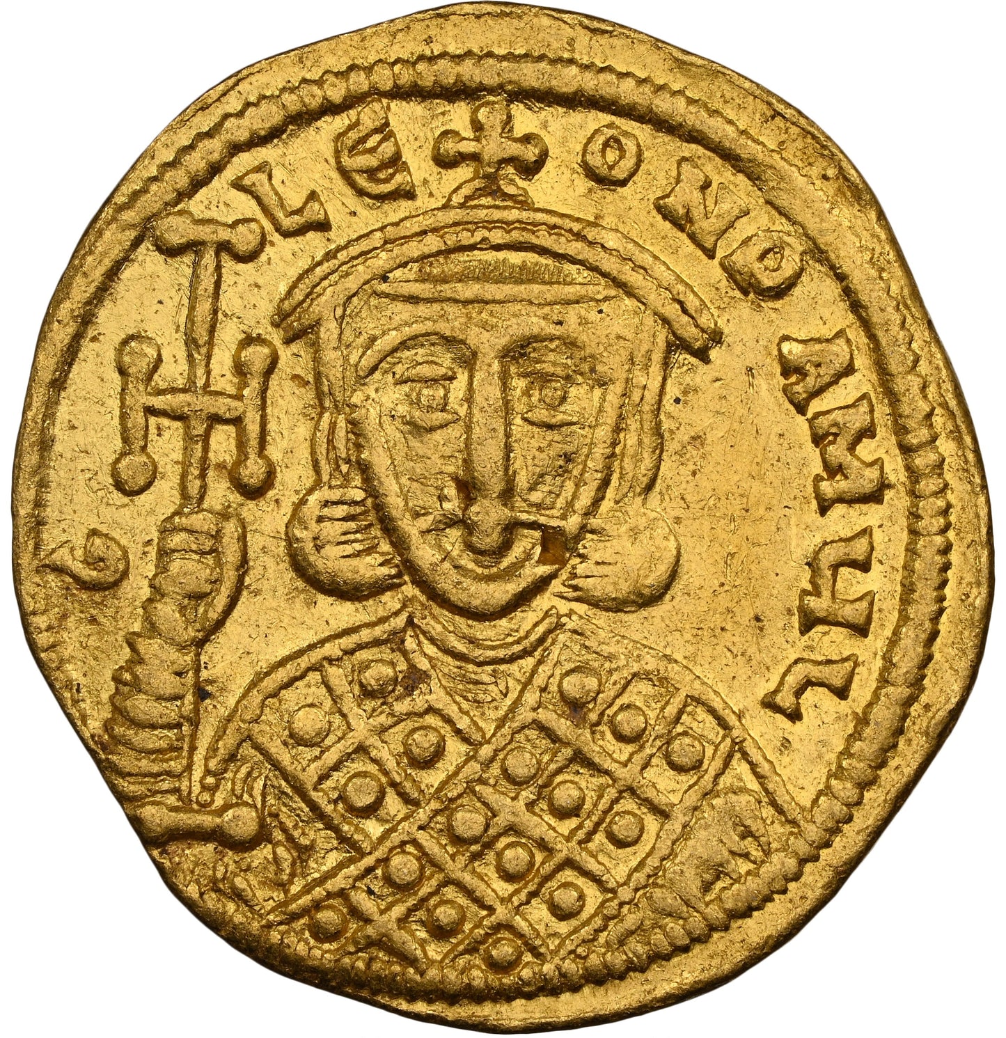750-775 AD Byzantine Empire - Constantine V - Leo IV - Leo III - Gold Solidus