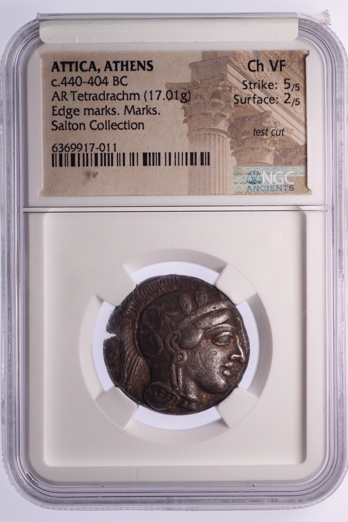 c.440-404 BC Attica, Athens - Athena - Owl