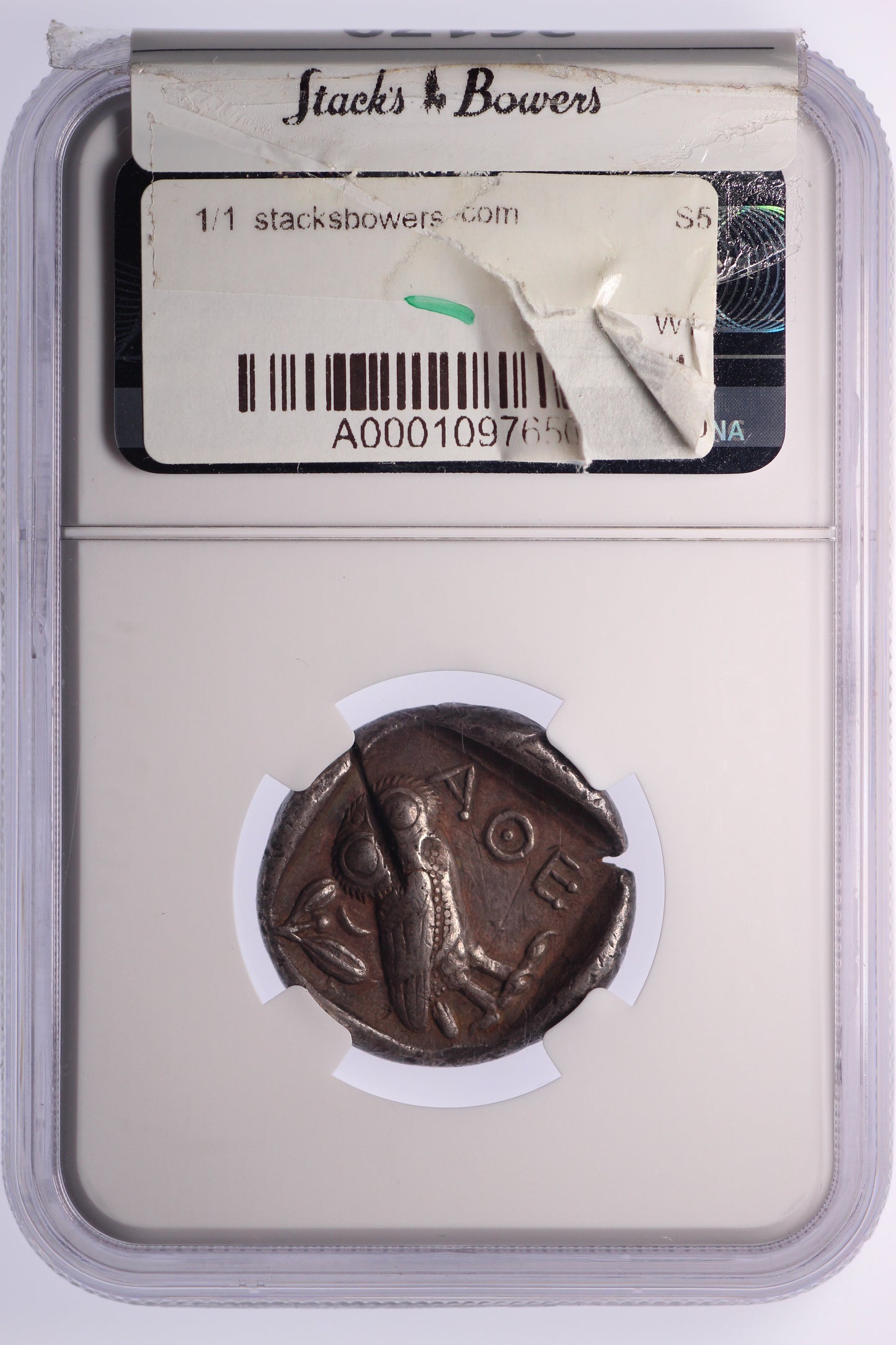 c.440-404 BC Attica, Athens - Athena - Owl