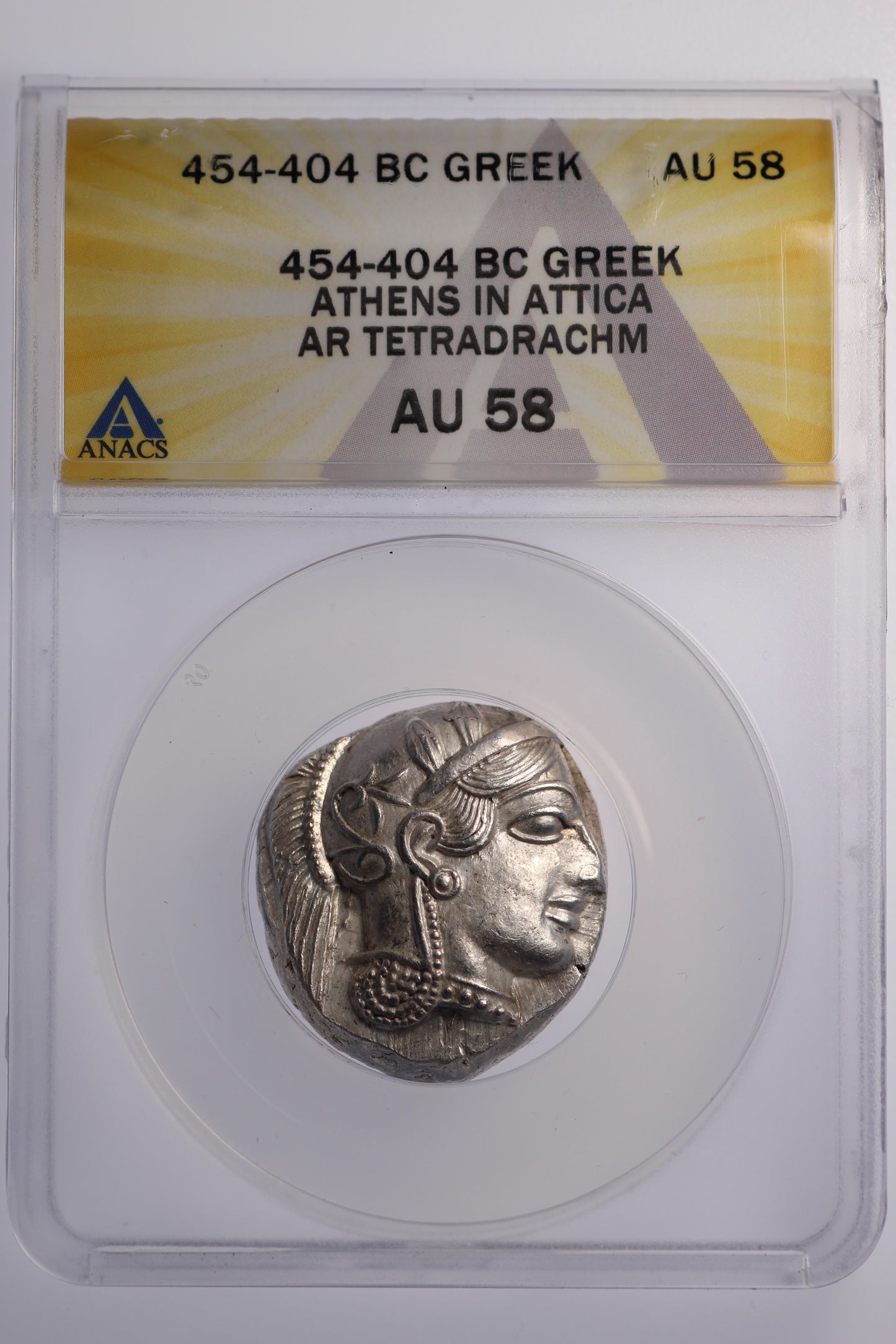 c.454-404 BC Greek - Athena - Owl