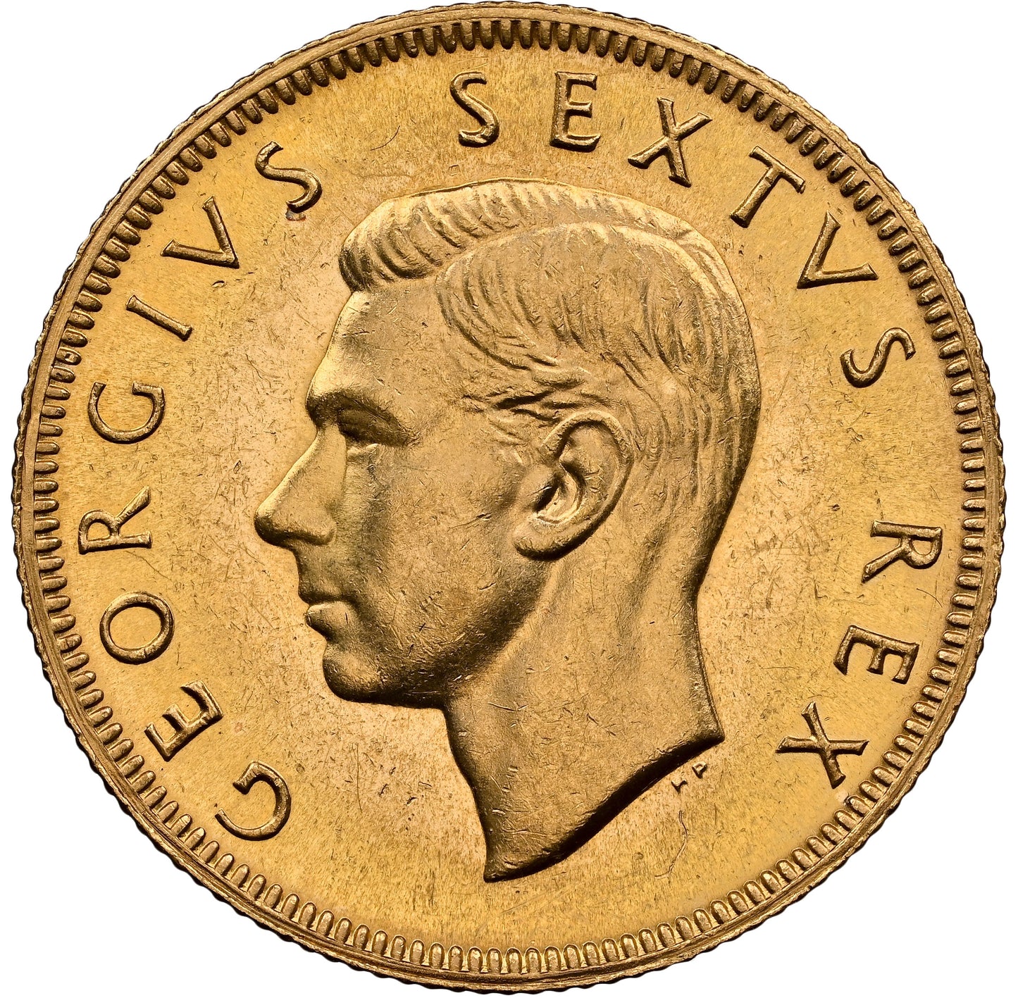 1952 South Africa £1 - Springbok - King George VI