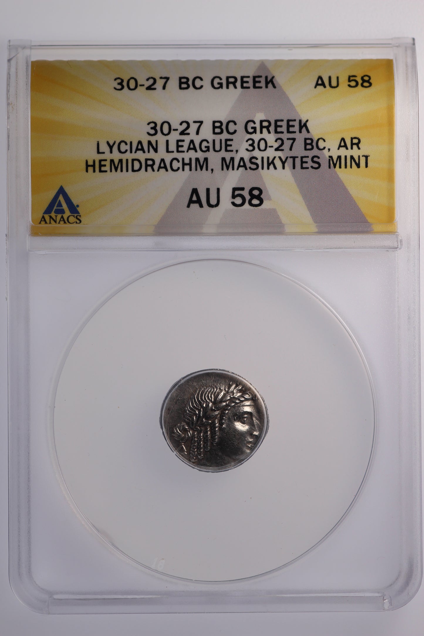 c.30-27 BC Greek - Apollo - Kithara