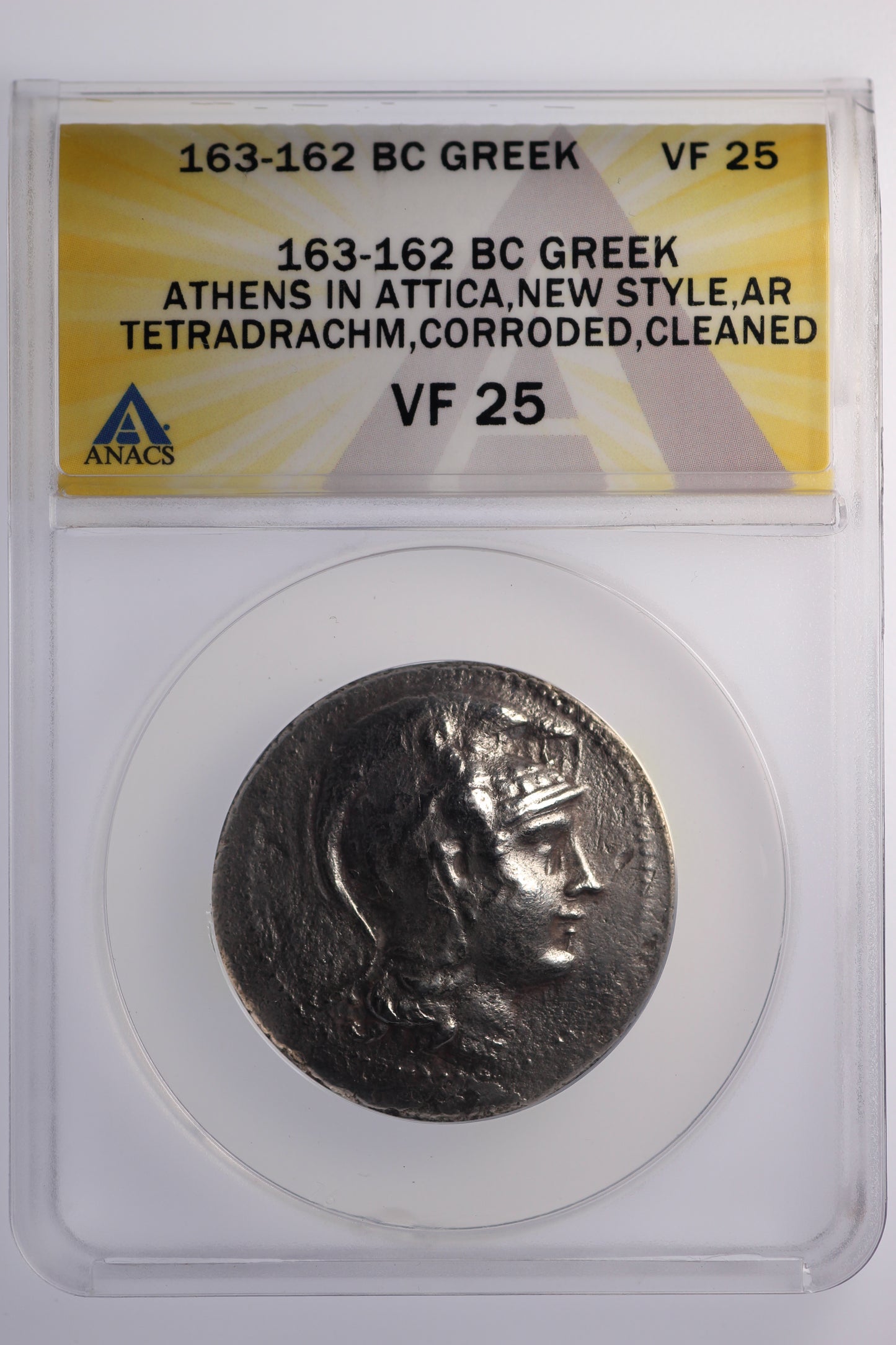 c.163-162 BC Greek - Athena - Owl