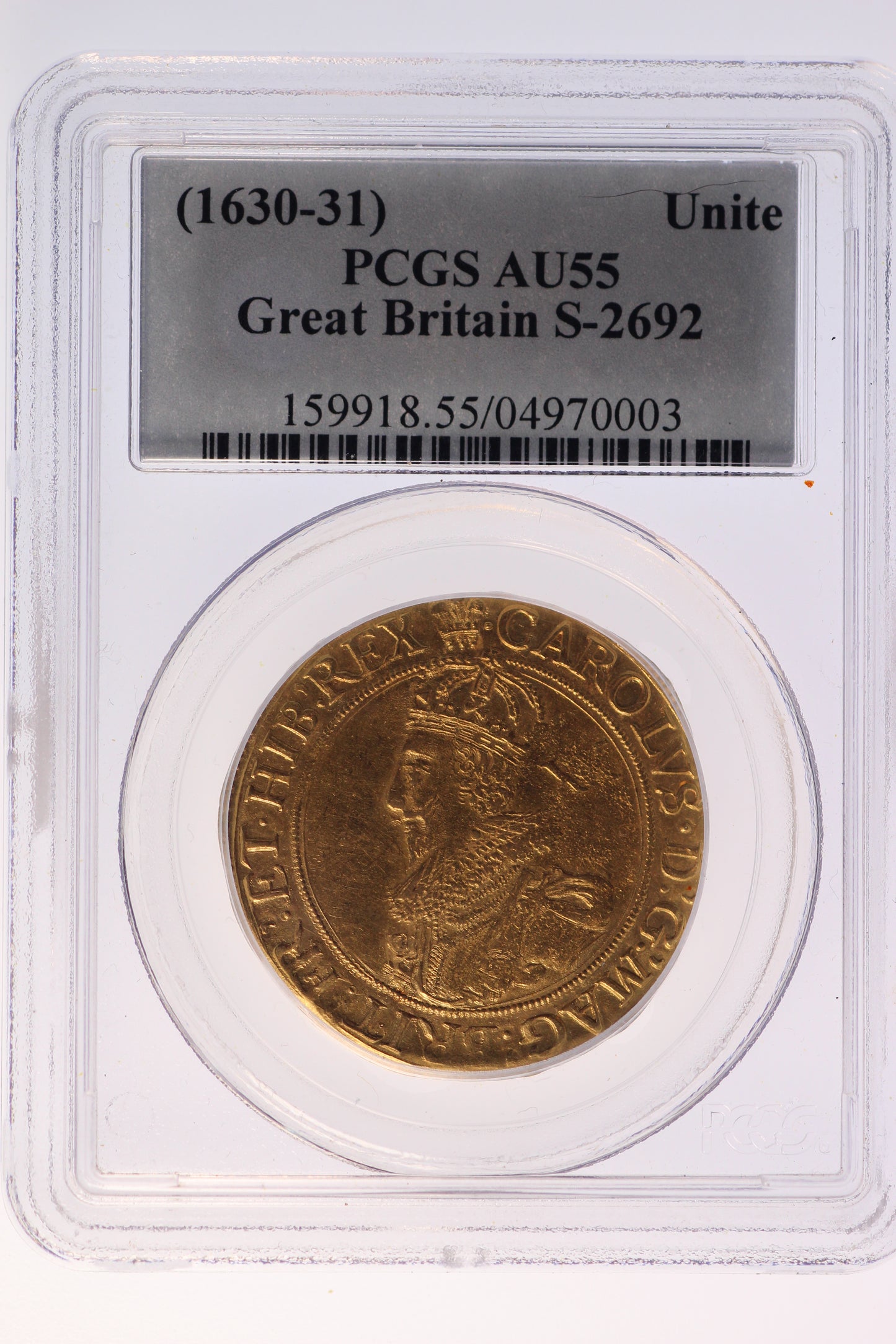 1630-31 Great Britain - King Charles I - 20 Shilling
