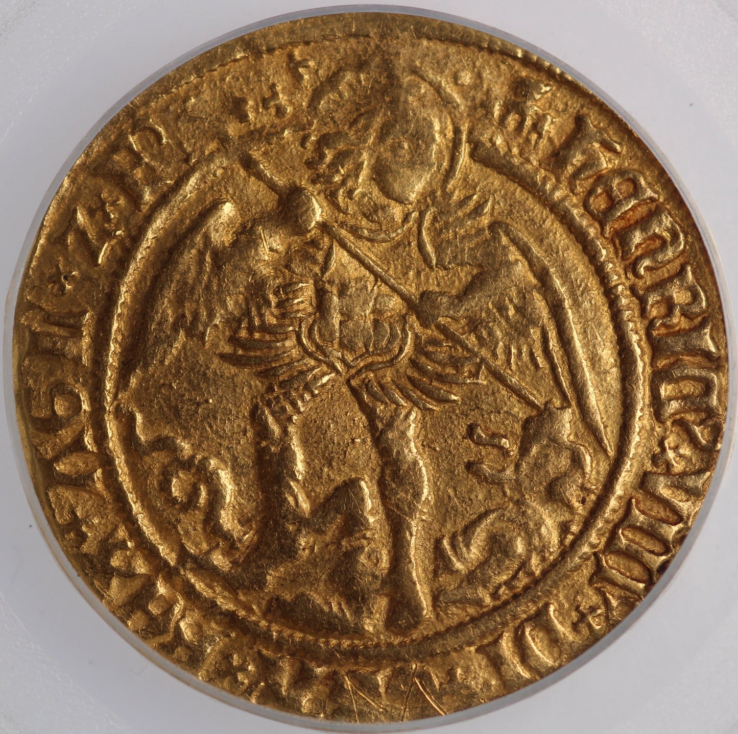 1509-26 Great Britain - King Henry VIII - Gold Angel