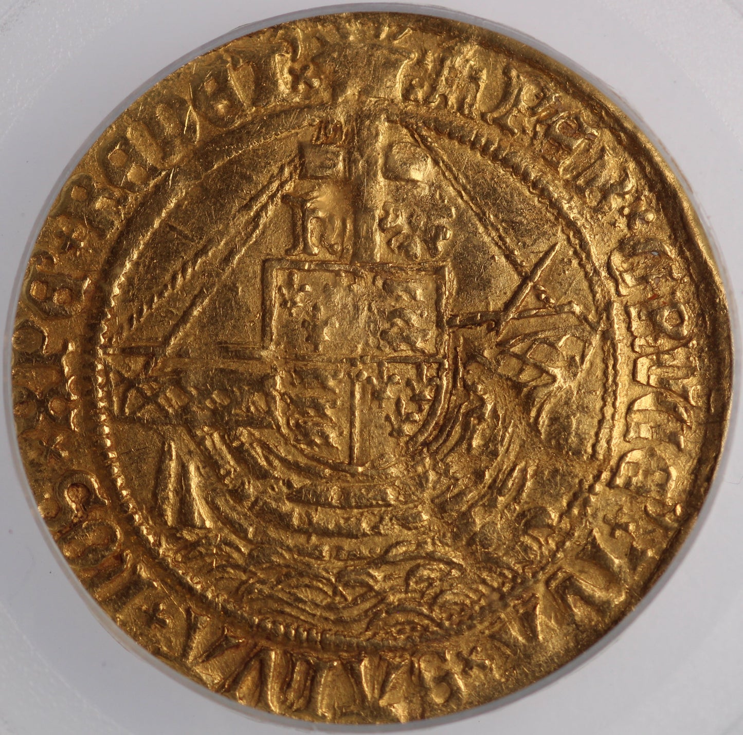 1509-26 Great Britain - King Henry VIII - Gold Angel