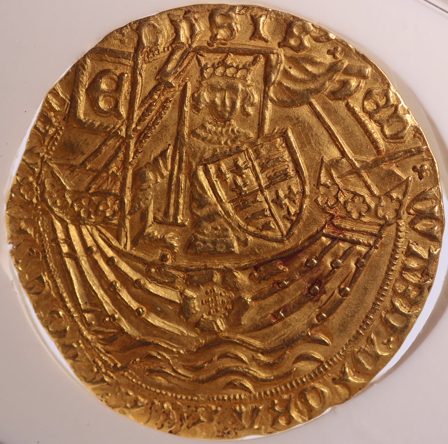 1469-70 Great Britain - King Edward IV - Gold Ryal