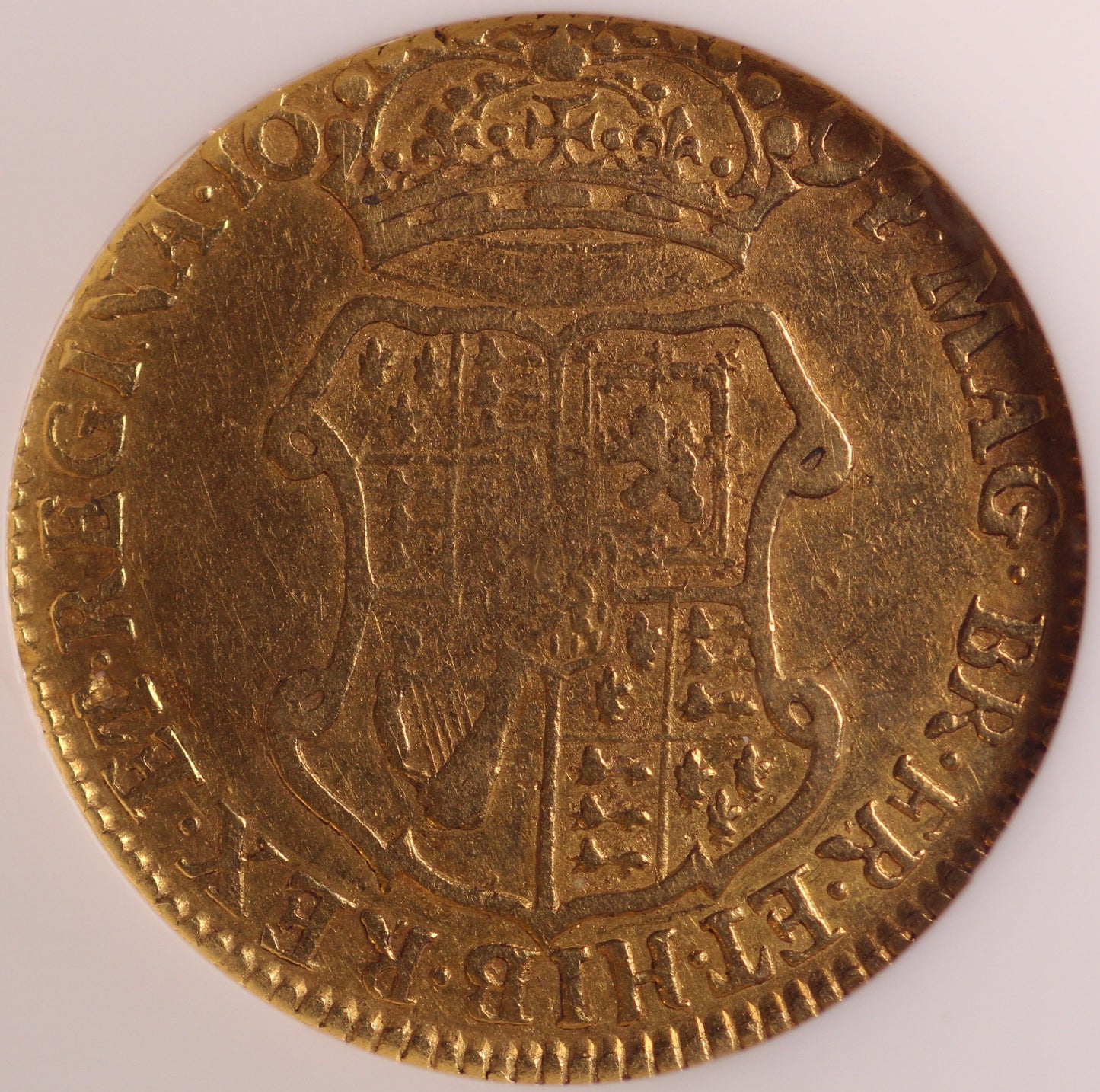 1694 Great Britain - William & Mary - Elephant & Castle - 1 Guinea