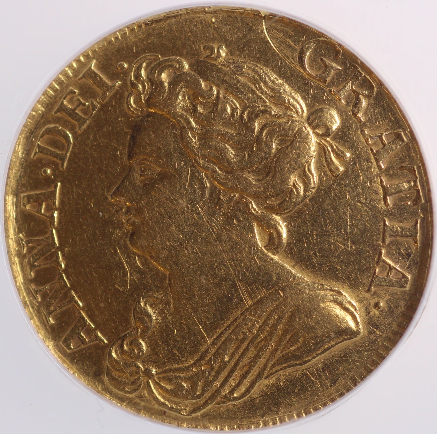 1713 Great Britain - Queen Anne - Gold Guinea